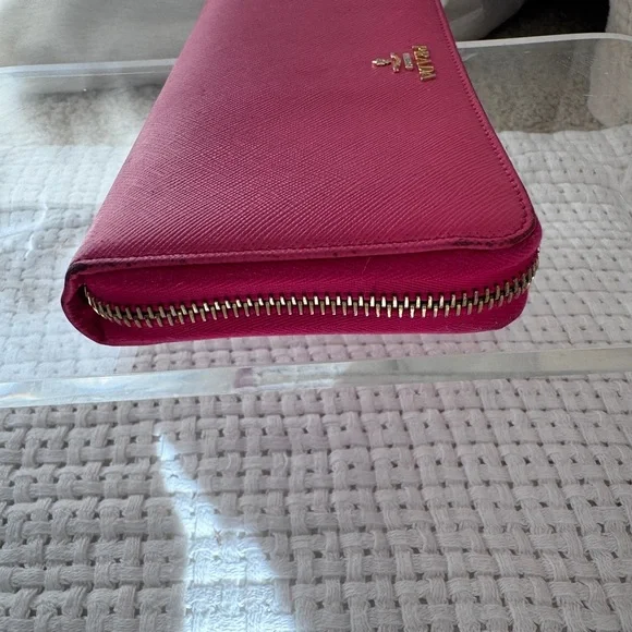 Prada Fuchsia Wallet - Picture 5 of 9